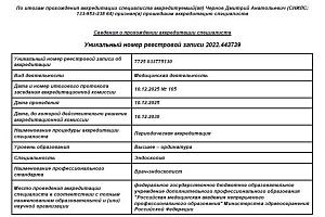 Чернов Дмитрий Анатольевич - фото 2